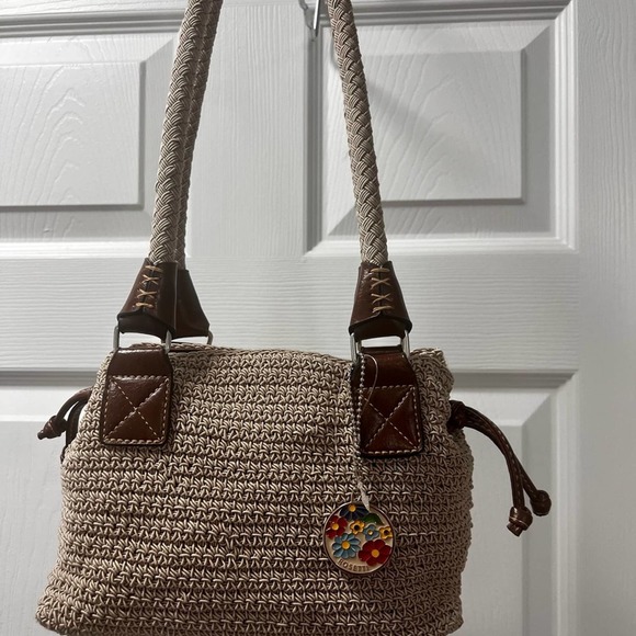 Rosetti Handbags - Beige ladies crochet Rosetti handbag.  Like new